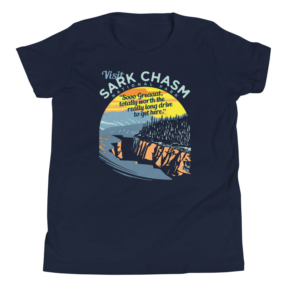 Visit Sark Chasm Kid's Youth Tee