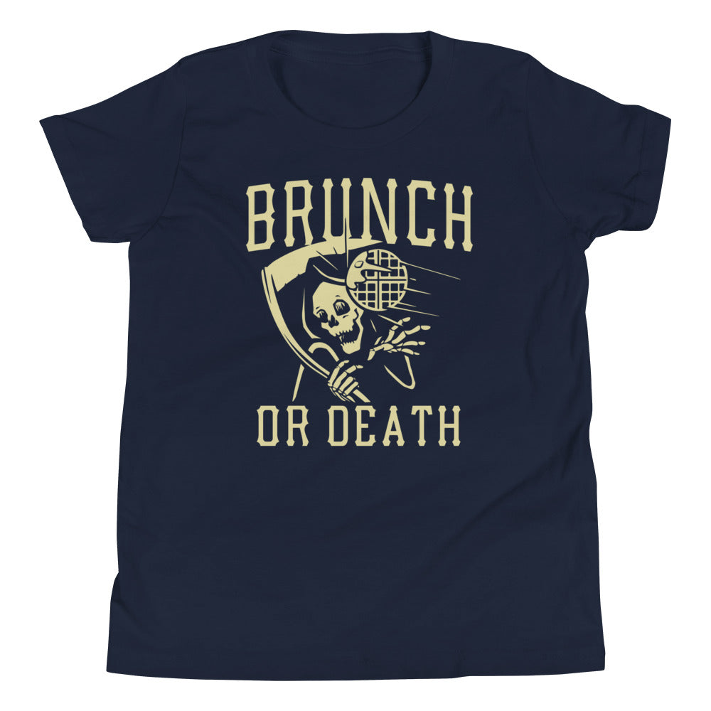 Brunch Or Death Kid's Youth Tee
