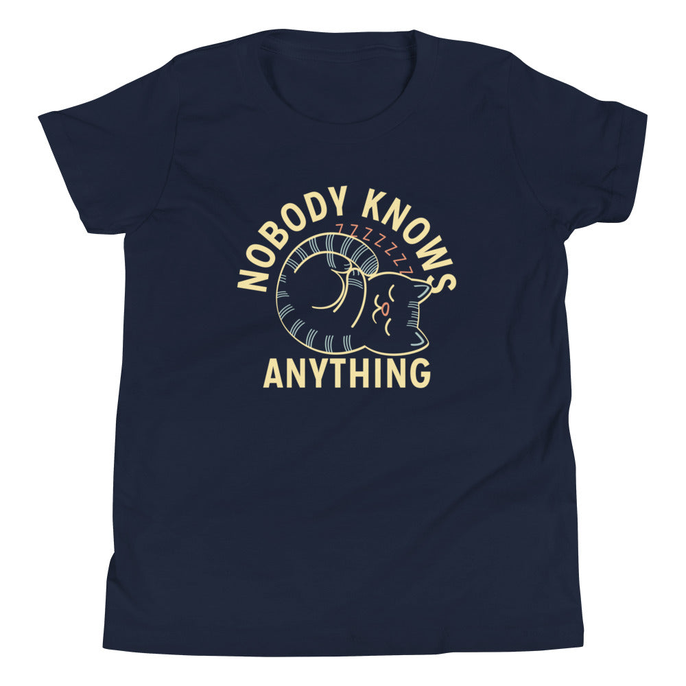 Nobody Knows Anything Kid's Youth Tee