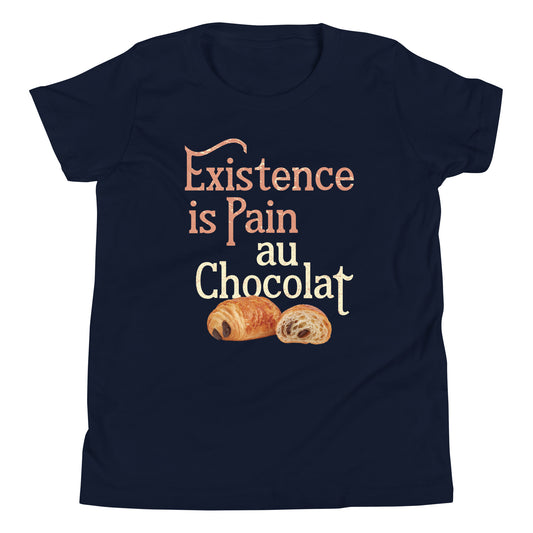 Existence Is Pain Au Chocolat Kid's Youth Tee