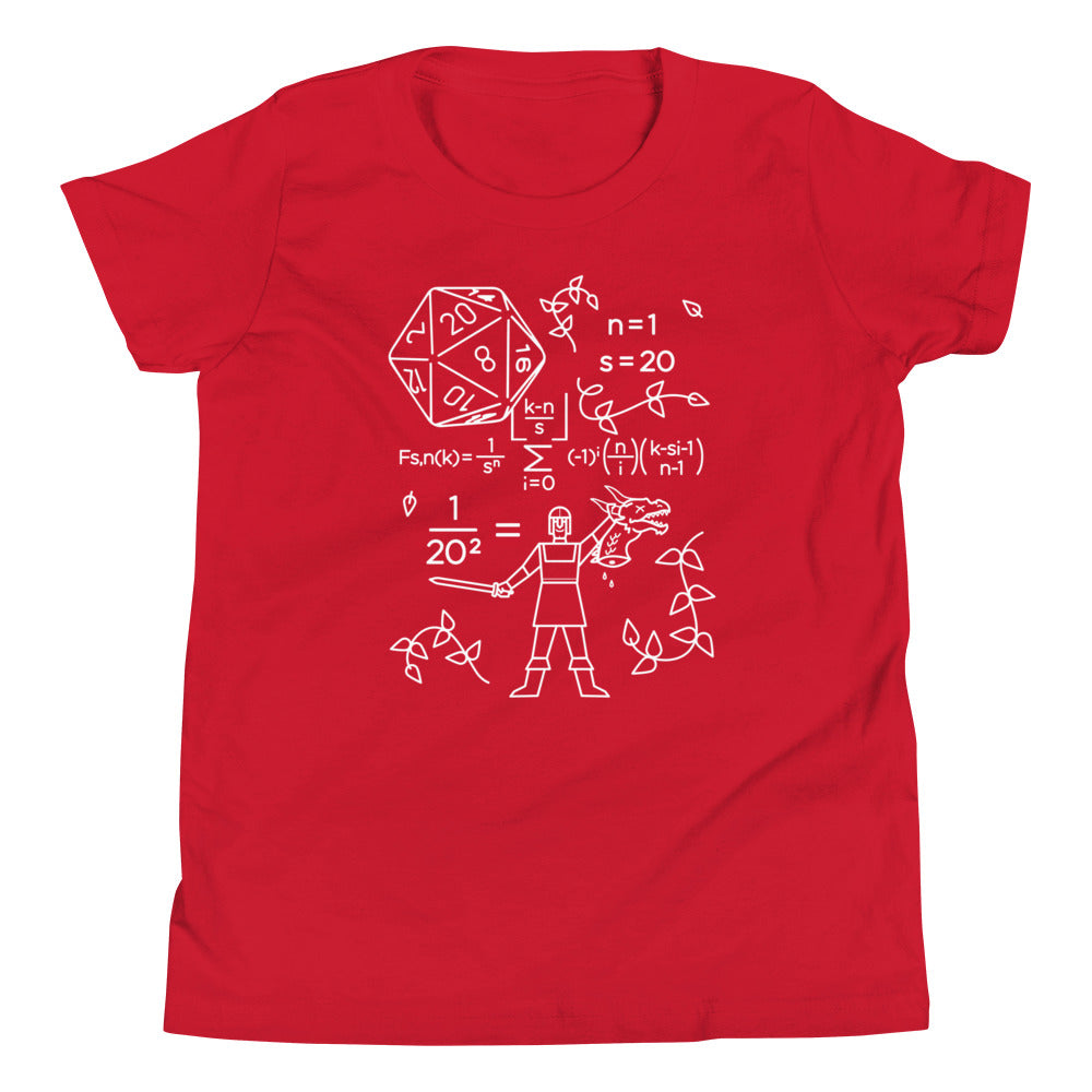 The Science Of A RPG Kid's Youth Tee