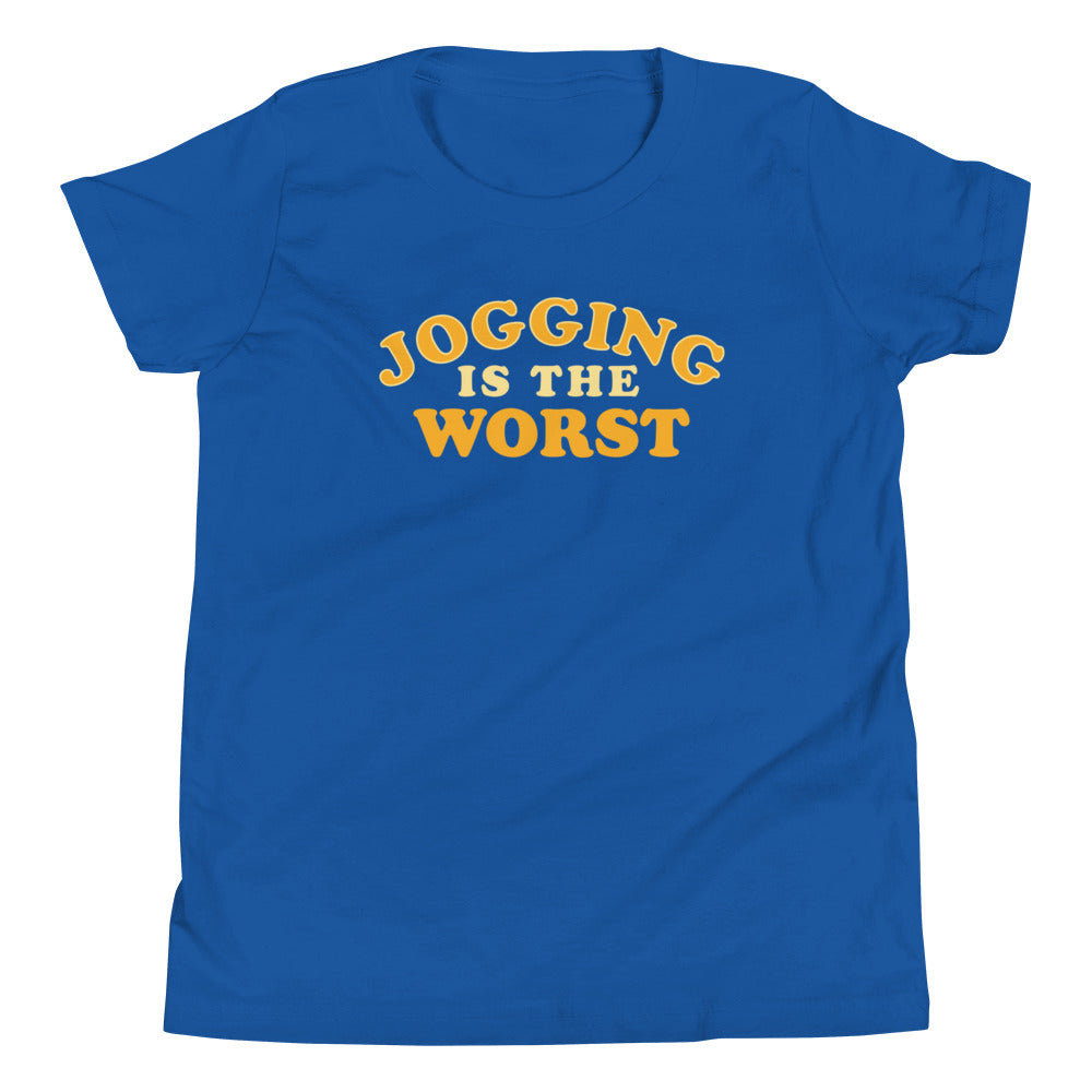 Jogging Is The Worst Kid's Youth Tee